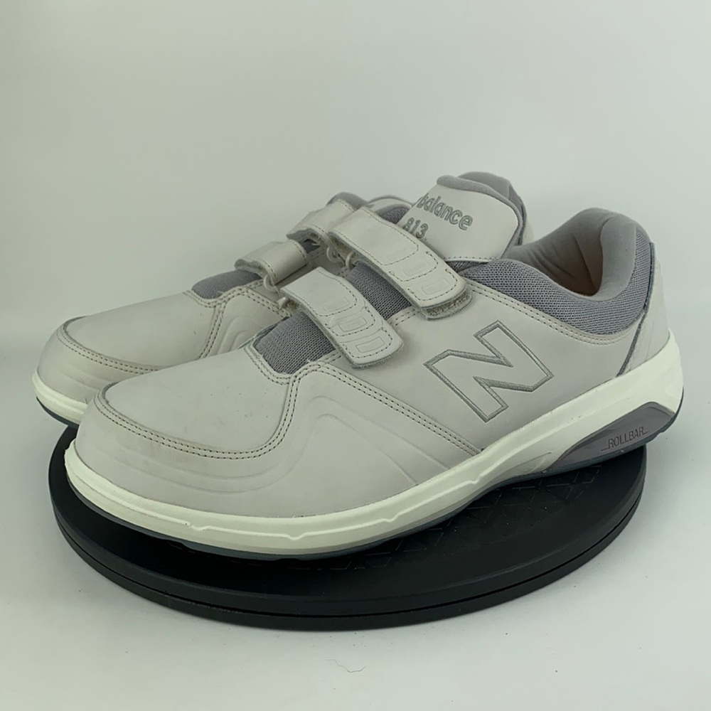 New Balance 813 Gray/White Comfort Walking Shoes WW813HGY Women's Size 12 D